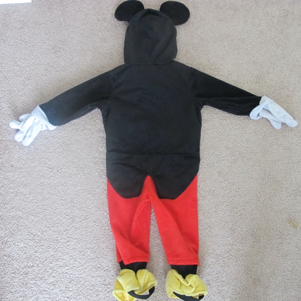Disney Mickey Halloween Costume Baby Size 12-18 months GUC - Picture 5 of 5